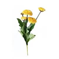 Hti-Living Kunstblume Gelbe Margerite Flora