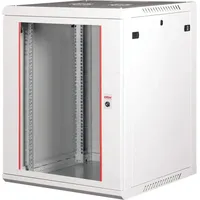 Roline 26210132 19'' Wandgehäuse, 15HE, 600mm Tiefe, grau