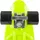 Star-Skateboard Star Skateboard Kicktail grün/schwarz