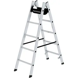 PROREGAL Sprossen-Stehleiter 2x5 Sprossen