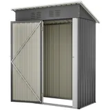 Thanaddo Geräteschuppen 1,52 x 0,83 m Grau