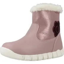 GEOX Iupidoo Girl Ankle Boots Antique Rose/Prune 22