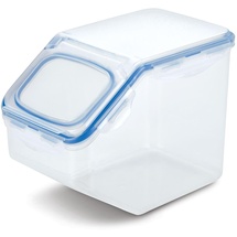 Lock & Lock LocknLock PP Classic Küchen Caddy mit Klappdeckel | 5L | 25,7 x 15,7 x 19,1 cm | 100 % luftdicht-& auslaufsichere Schüttdose | Luftdichte Aufbewahrungsbox für Lebensmittel | Müslispender