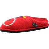 HAFLINGER Damen Hausschuh Pantoffel AR Bicycle 313060-3, Größe:40 EU, Farbe:Rot - 40