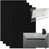 Anker SOLIX Solarbank 3 Pro 1.820 W Balkonkraftwerk mit Smart Meter,  IP65Ohne BP2700 (Balkongeländer)