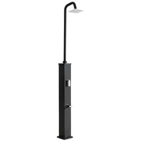 Steinbach Solardusche »Deluxe Supreme",schwarz,20 x 20 x 226 cm,