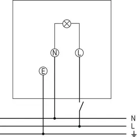 Theben theLeda S17-100L BK LED-Strahler schwarz, 4000 K, 2x900 lm