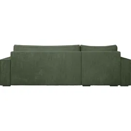 INOSIGN »Winton Cordsofa / Schlafsofa 253 cm«, Cord, Recamiere wechselbar, Schlaffunktion (130/208cm), Bettkasten