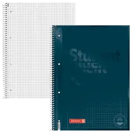 Brunnen Collegeblock Premium Student Colour Code A4 blau kariert