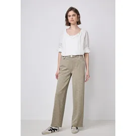 street one studio Stoffhose High Waist Beige 42