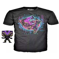 Funko Pop Blacklight – Black Panther Pop & Tee XL