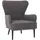 MCW Lounge-Sessel MCW-K37 Bouclé 600 g/m2 75 x 85 x 80 cm Dunkelgrau