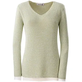 Casual Looks Strickpullover grün 50