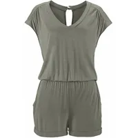 LASCANA Kurzoverall Damen khaki Gr.34