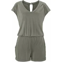 LASCANA Kurzoverall Damen khaki Gr.34