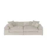 Smart Big Sofa Lianea ¦ beige ¦ Maße (cm): B: 260 H: 86 T: 133.0