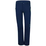 Trollkids Fjell Softshell Hosen - Navy / Green - 164 cm