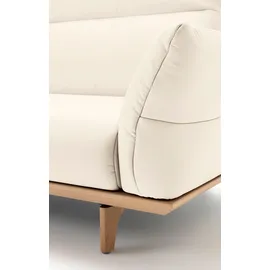 creation by rolf benz 3,5-Sitzer CR.460 Naturleder 228 x 103 x 100 cm Weiß