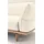 creation by rolf benz 3,5-Sitzer CR.460 Naturleder 228 x 103 x 100 cm Weiß