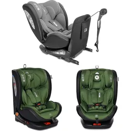 Lorelli Kindersitz Ares i-Size (40-150cm) Isofix, verstellbar, Sitz 360° drehbar grün
