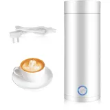 Riisoyu Reise Wasserkocher Klein, 400ml Mini Elektrischer Wasserkocher 3 in 1 Reisewasserkocher Klein Edelstahl-Liner Schnell Wasser Kochen Reisewasserkocher für Tee und Milch, Kaffee, Rosa