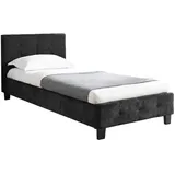 CARO-Möbel Polsterbett GIAVENO inklusive Lattenrost Einzelbett 90x200 cm Schlafzimmer, Betten, Polsterbetten
