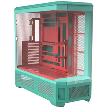 Thermaltake View 600 TG Full Tower ATX Gehäuse Sichtfenster mint strawberry