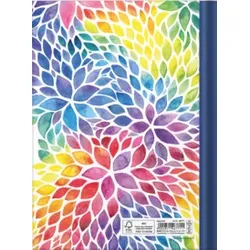RNK Notizbuch A4 Aquarell 46771 96BL blanco