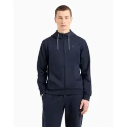 EA7 für Herren. 7M000231_AF13512 Marineblaues Sweatshirt mit normaler Passform (XXS), Lässig, Sportlich, Baumwolle, Multisport