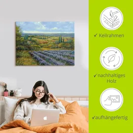 ARTland »Lavendelfelder in der Provence« Europa 1 Stk. tlg. als Leinwandbild, Poster, Wandaufkleber in verschied. Größen