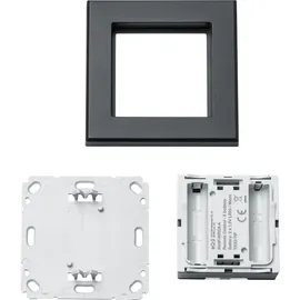 eQ-3 Homematic IP Smart Home Wandtaster HmIP-WRC2-A, 2-fach, anthrazit