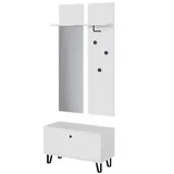 Vicco Garderobe - Kleiderhaken, Siri,