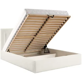 Mirjan24 Polsterbett Natur, Textil, Rechteckig, 140x200 cm, Schlafzimmer, Betten, Polsterbetten