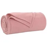 vidaXL Bettüberwurf 240 x 220 cm Rosa