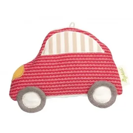Sigikid Wärmekissen Auto Green (39532) beige/rot