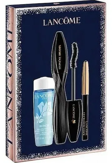 Set Lancome Hypnose Drama Mascara 01 + Bifacil Augen Make-up Entferner 30ml + Khol Eye Pen Mini 027 Noir