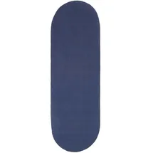 Homescapes Teppichläufer, Dunkelblau, 66 x 200 cm,