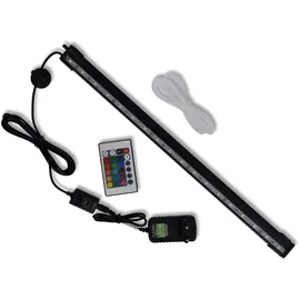 vidaXL LED Aquarium-Leuchte Bubble Lampe RGB 48 cm