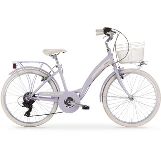 MBM Mädchenfahrrad Primavera 24 Zoll, lila