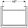 Geberit Smyle Square Waschtischunterschrank 1 T. li, sandgr. hgl