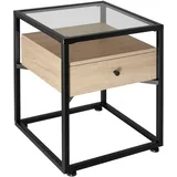 Tectake Nachttisch Preston 43x45x54,5cm 1