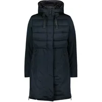 Amber & June Winterjacke Kunstdaune in Dunkelblau | Gr.: 38