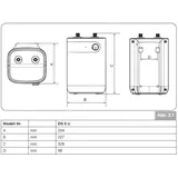 thermoflow DS 5U Untertischspeicher 5 L