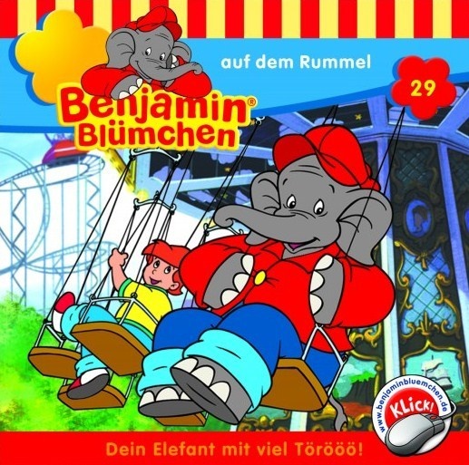 Benjamin Blümchen - 29 - Benjamin Blümchen Auf Dem Rummel - Benjamin Blümchen (Hörbuch)