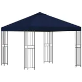 vidaXL Pavillon 3 x 3 m Blau