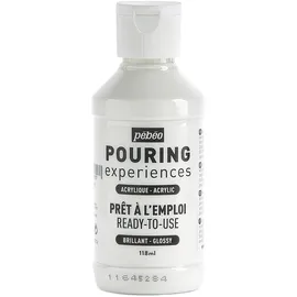 Pebeo Pouring Experiences Acrylfarbe 3 St. 354 ml Titanweiß