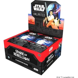 fantasyflightgames Star Wars: Unlimited Spark of Rebellion Booster Display (24 Booster)