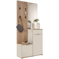 moebel-dich-auf Garderobenschrank EASY 88 x 195 x 35 cm Artisan Eiche