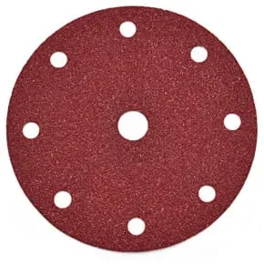 Roll Klettschleifscheibe 150mm 9 Loch KG 80