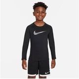 Nike Trainingsshirt PRO WARM BIG KIDS' (BOYS) LONG-SLEEVE TOP - für Kinder schwarz XS (122)